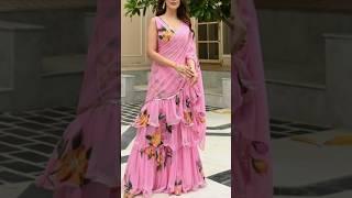Most viral Jimmy Choo Sarees #fashion #partywearsaree #newfancysaree #womensfashion