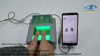 HFSecurity Ten Fingerprint Scanner  Device for android