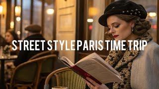 Retro winter fashion in Paris that you might want to refer to