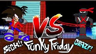 Sajid The Hedgehog VS Ultra Ninja in Funky Friday