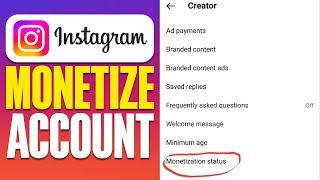 How To Monetize Instagram Account 2024