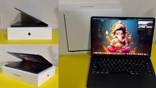 Personalised MacBook Air M3 Unboxing, Setup & Impressions | Apple India Store Exclusive