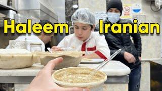 Mutton Haleem Iranian | 1000 Kilos Iftar in Iran | Iranian street food, special for Ramadan! 