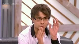 Alexander Rybak in "Pust' govoryat" talk show (Russia).08.11.12