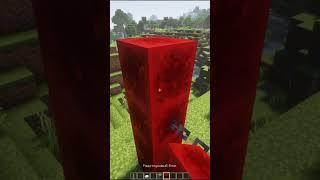 Minecraft:: Building a barbell for decoration #shorts