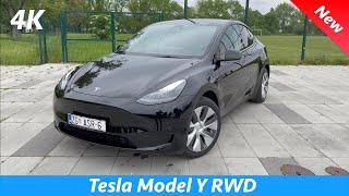 Tesla Model Y 2023 RWD - FULL Review in 4K (LFP Battery) New emergency release on rear doors!