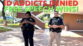 ID Addicts Denied-Free Speech Wins!