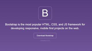 How to Install Bootstrap on Windows 10 / Windows 8