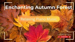 Magical Autumn Forests Unveiled: Serene Piano Tunes Accompany Enchanting Fall Foliage