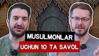 Ридван Айдемир ва Дэвид Вуддан Мусулмонларга 10 та Савол