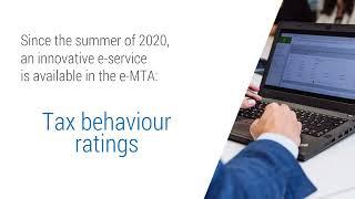 Tax behaviour ratings e-service