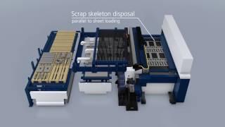 TRUMPF Laser cutting: TruLaser Center 7030 - This is how the full service laser machine works