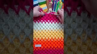 Crochet Smock Stitch #shorts