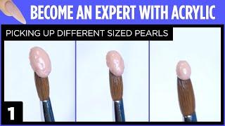 How to Pick Up Large, Medium, & Small Beads | Become An Expert with Acrylic | Virtual OWC