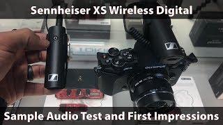 Sennheiser XSW-D Wireless Digital - Sample Audio Test and First Impressions