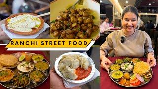 Best RANCHI Street Food (Part 2) | Thali, Momo, Chicken Roll, Burger & More | 4K