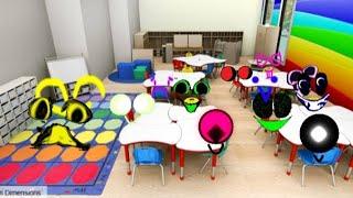 Interminable Rooms Entities Goes To Kindergarten Part 2 - An Interminable Rooms Animation