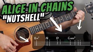 Alice In Chains "NUTSHELL" Guitar Tutorial (EASY!)