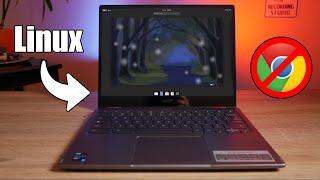 Chromebook Running Linux Instead of ChromeOS