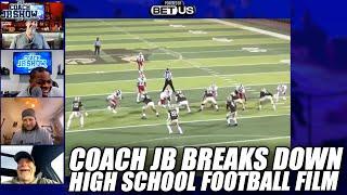 Coach JB Breaks Down High School Football Film