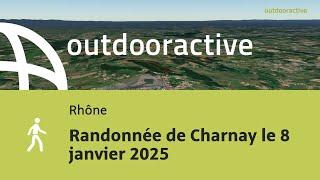 randonnée dans le Rhône: Randonnée de Charnay le 8 janvier 2025