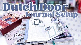 Weekly Creative Journal Setup & Plan With Me December 2024 [Dutch Door Spread + Rongrong Unboxing!]