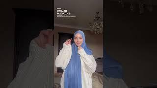 How To : Trendy Hijab Tutorial | Ummah Magazine #shorts #hijab #hijabstyle #hijabtutorial