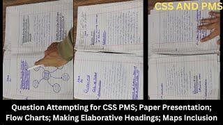 Presenting CSS PMS Paper : Learn the Secrets of Flow Charts, Headings, And Maps!