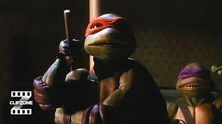 Teenage Mutant Ninja Turtles (1990) | A Turtle Showdown | ClipZone: Villains & Heroes