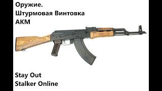 Stay Out / Stalker Online. Оружие. Штурмовая Винтовка. АКМ