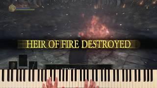 Dark Souls 3 Main Theme - Piano Cover - Gameplay Boss Fight Iudex Gundyr