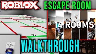 ESCAPE ROOM (ALL 14 ROOMS) WALKTHROUGH + CODES (by RPK_BO) - Roblox