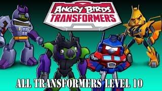 Angry Birds Transformers - All Transformers at Max Level