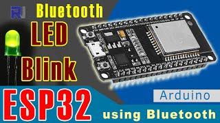 Turn ON and OFF LED using mobile App using Bluetooth on ESP32 board