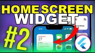 Home Screen Widget for Flutter Apps | Part #2 | iOS Setup - Flutter App Development Tutorial