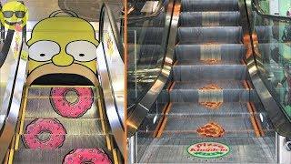 Funny and Creative Escalator Advertisements