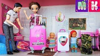 WE LEAVE( KATE AND MAX drôle Cartoons Barbie dolls for children