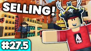 LIVE: SELLING ALL MY ITEMS! Lumber Tycoon 2 Let's Play #27.75