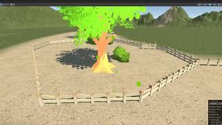 Develop Falling leaves particles tutorial in Unity | Particle system in unity