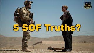 Learn from the 5 SOF Truths