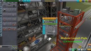 Modular Launch Pads v2 Dev Demo: Revised Saturn Tower Section