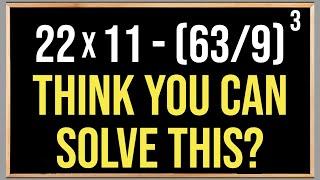 Give This Math Question A Try!