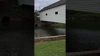 An Old Covered Bridge in Tennessee #tennessee #outdoors #easttndude #bridge #old #river