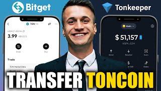 How To Transfer Ton Coin From Bitget To Tonkeeper | Step By Step Guide