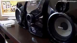 Unboxing Mini System Sony MHC-ESX6 Bass Bazuca (MP3, WMA ou AAC) Music USB recorder