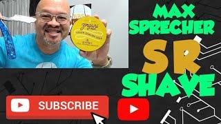 MAX SPRECHER STRAIGHT RAZOR SHAVE