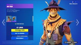 Fortnite:  Hay Man Skin