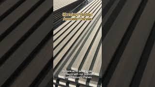 [TianGe Acoustic] Stylish Slatted Interior Wall Panels