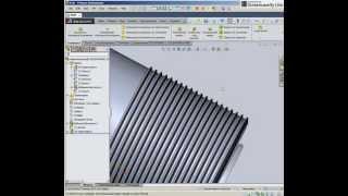 Наружная резьба SOLIDWORKS