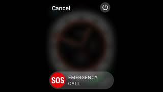 Apple Watch 911 countdown siren